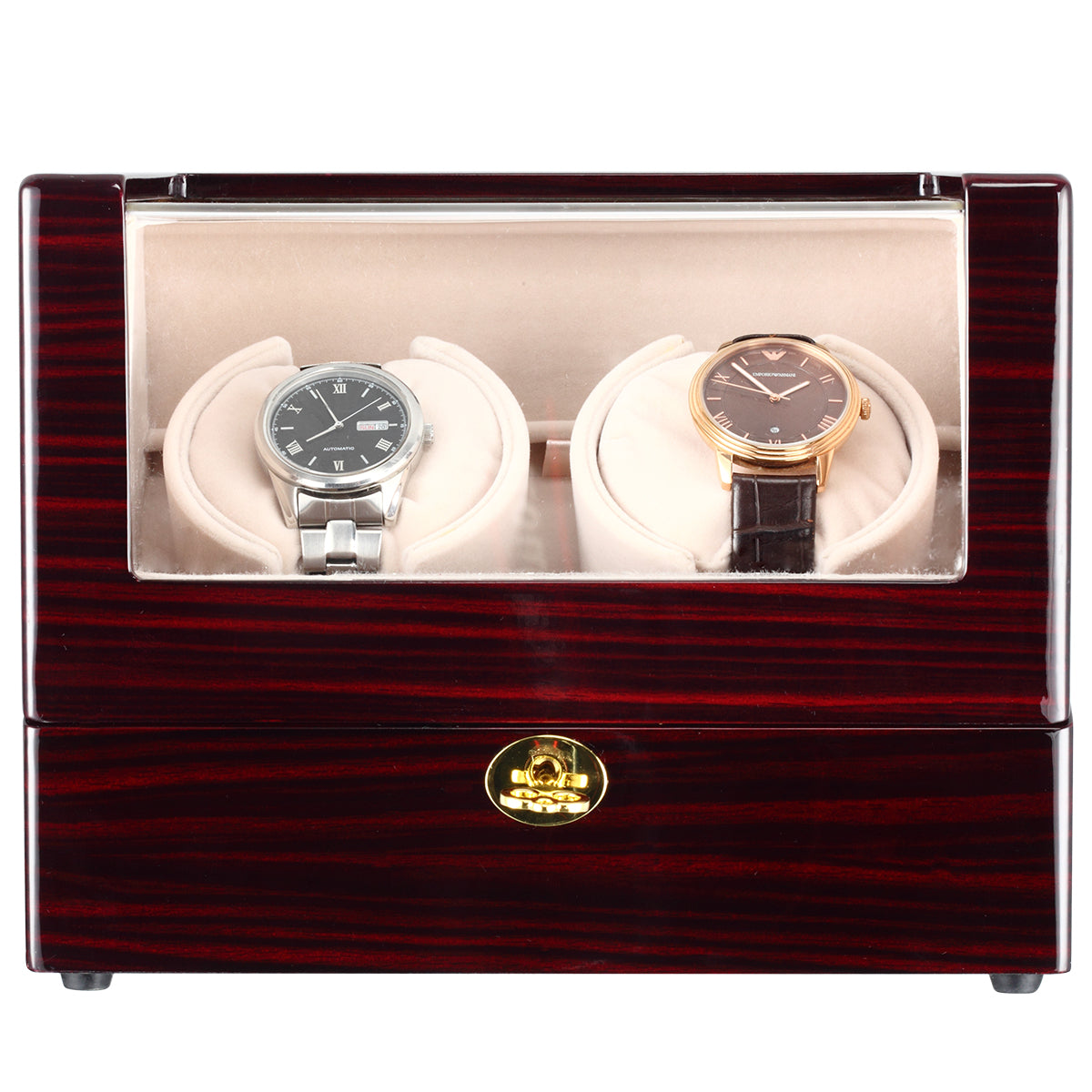 CHIYODA DUAL WATCH WINDER LED BACK ILLUMINATION SERIES