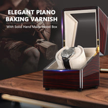 Load image into Gallery viewer, CHIYODA Single Watch Winder with 15 Modes Available - Deluxe Piano Series