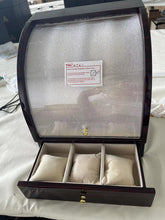 Load image into Gallery viewer, CHIYODA Jewelry Box - Deluxe Piano Baking Finish, Quad +3 LCD Touch Screen Control
