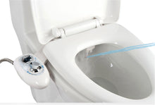 Load image into Gallery viewer, IBAMA Bidet with Self Cleaning Dual Nozzle, Non-Electric Bidet Attachment for Personal Hygiene, Easy Installation -White

