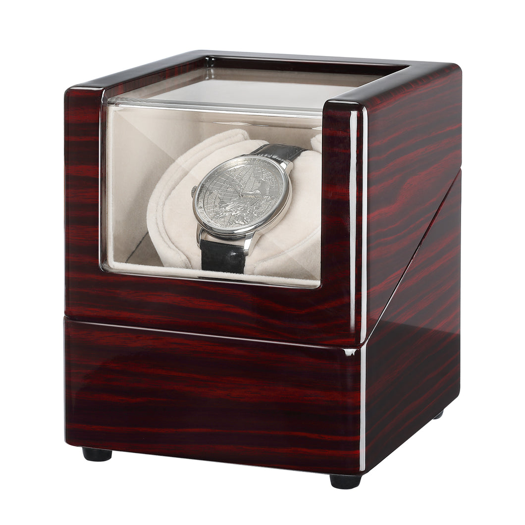 CHIYODA Single Watch Winder with 15 Modes Available - Deluxe Piano Series